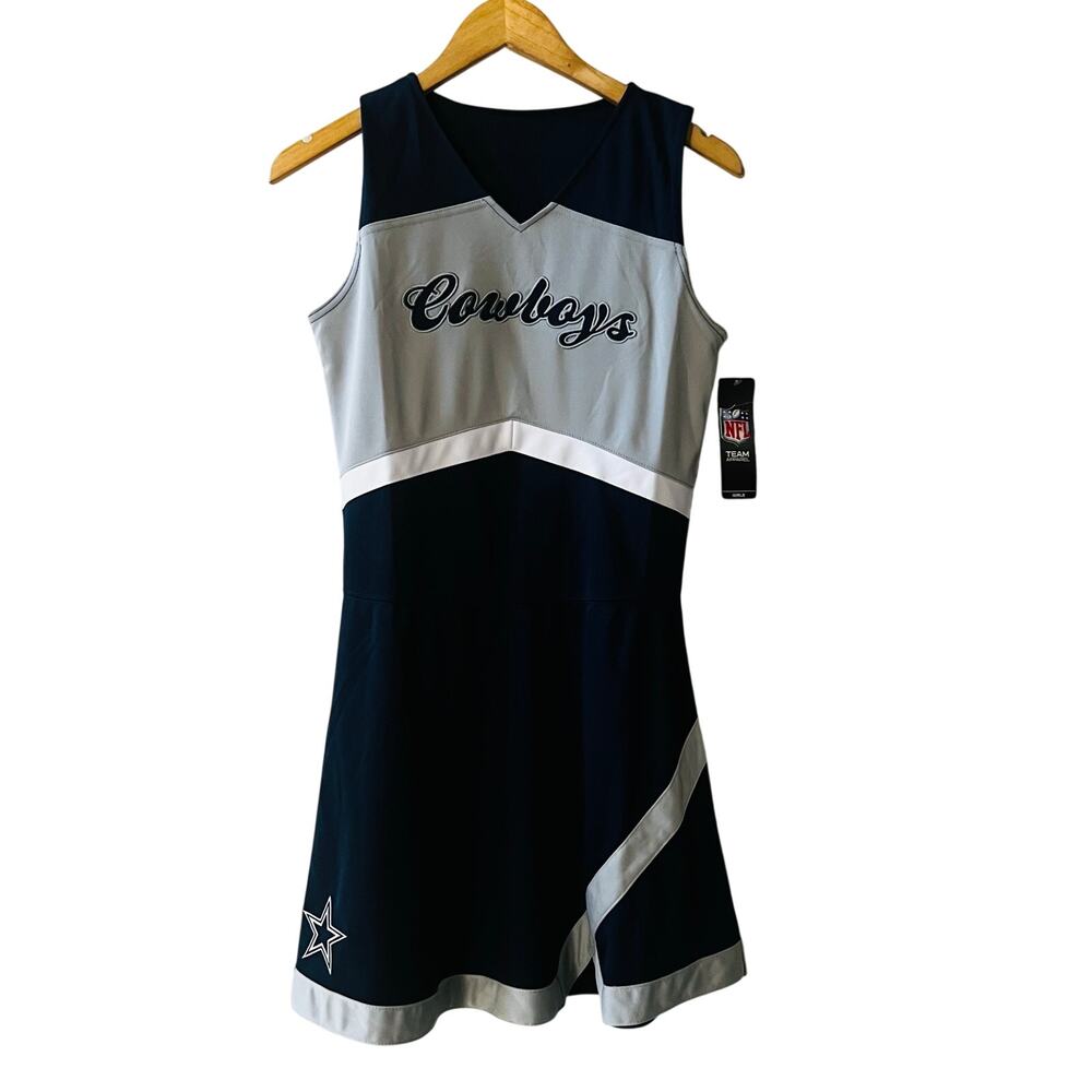 NFL Dallas Cowboys Cheer Captain Dress Girls Size XL 16 NWT - Picture 6 of 6
